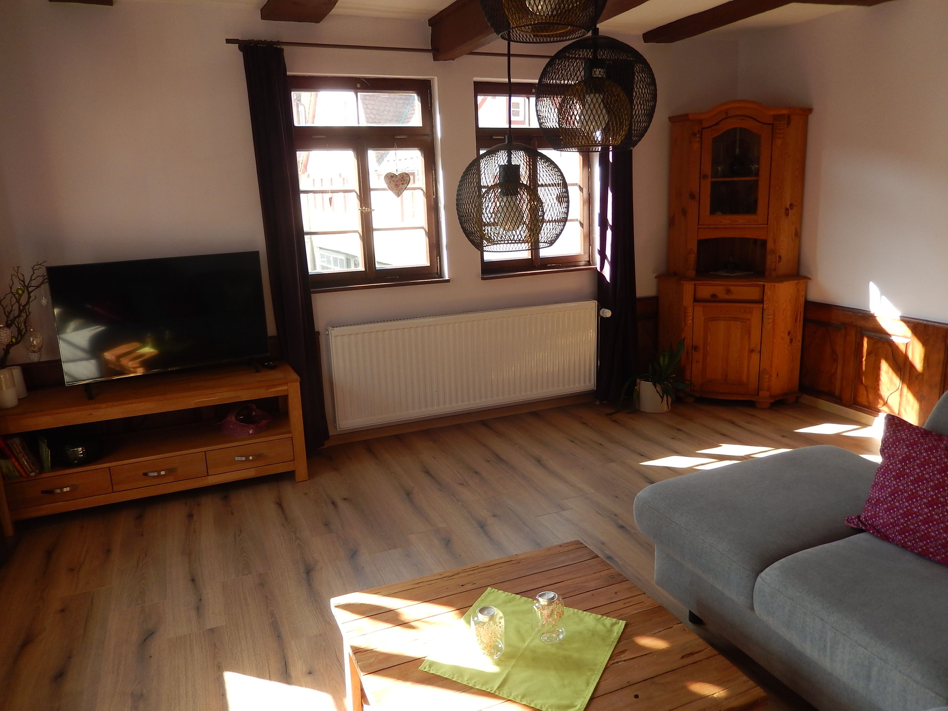 Gemütliches Wohnzimmer.
