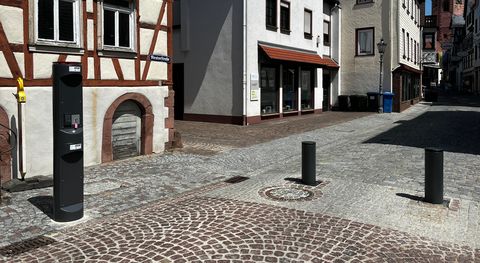 Poller in der Altstadt